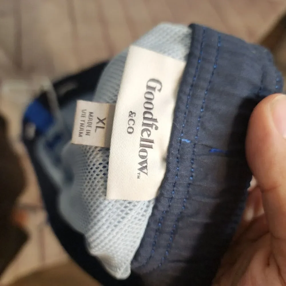 Men's Goodfellow & Co board shorts, size XL